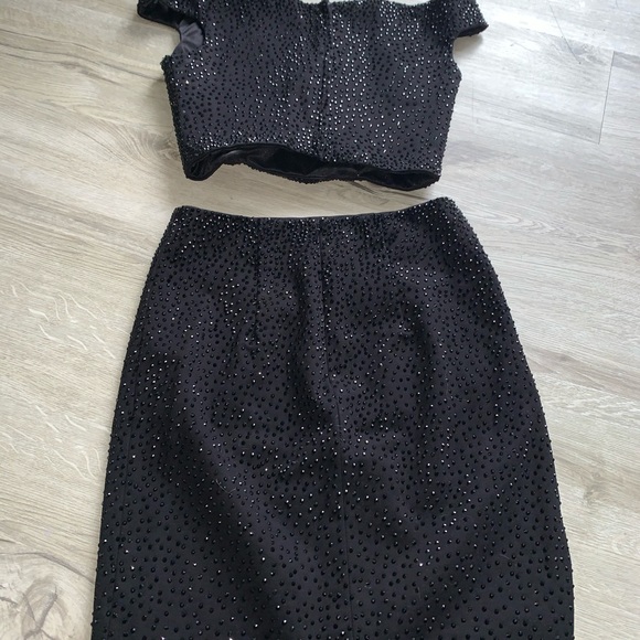 #50701 Sherri Hill Black Dress Black Size 2 - Picture 15 of 15